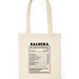 Tote Bag "Salsera: Valori Nutrizionali" – NexoLatina | Borsa Porta Scarpe e Accessori